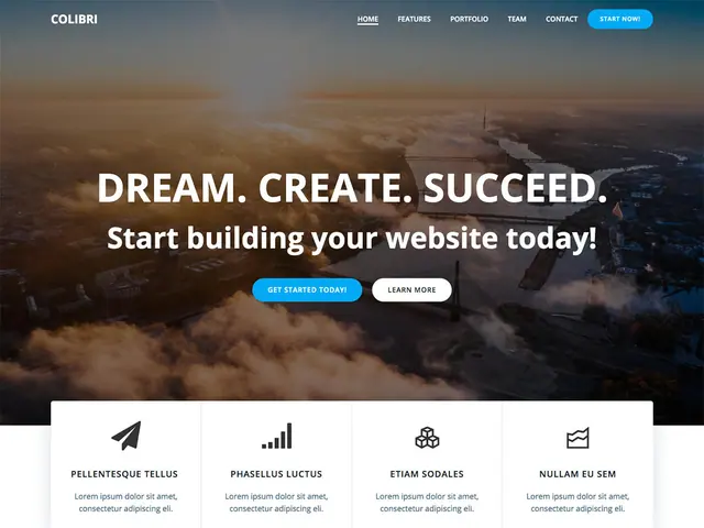 Colibri WP screenshot from its WordPress.org listing
